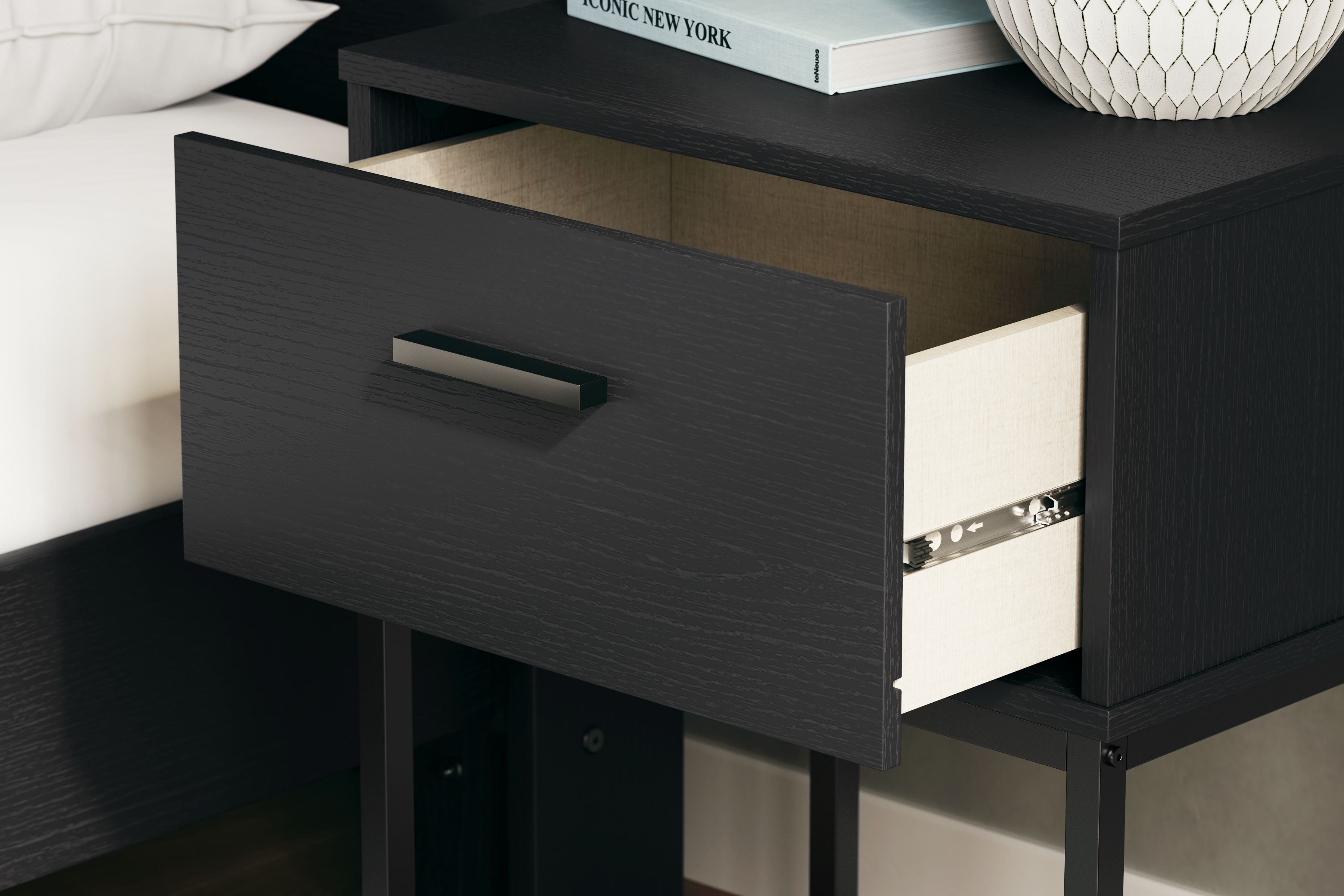 Signature Design by Ashley® Socalle - One Drawer Night Stand | Meri Furniture