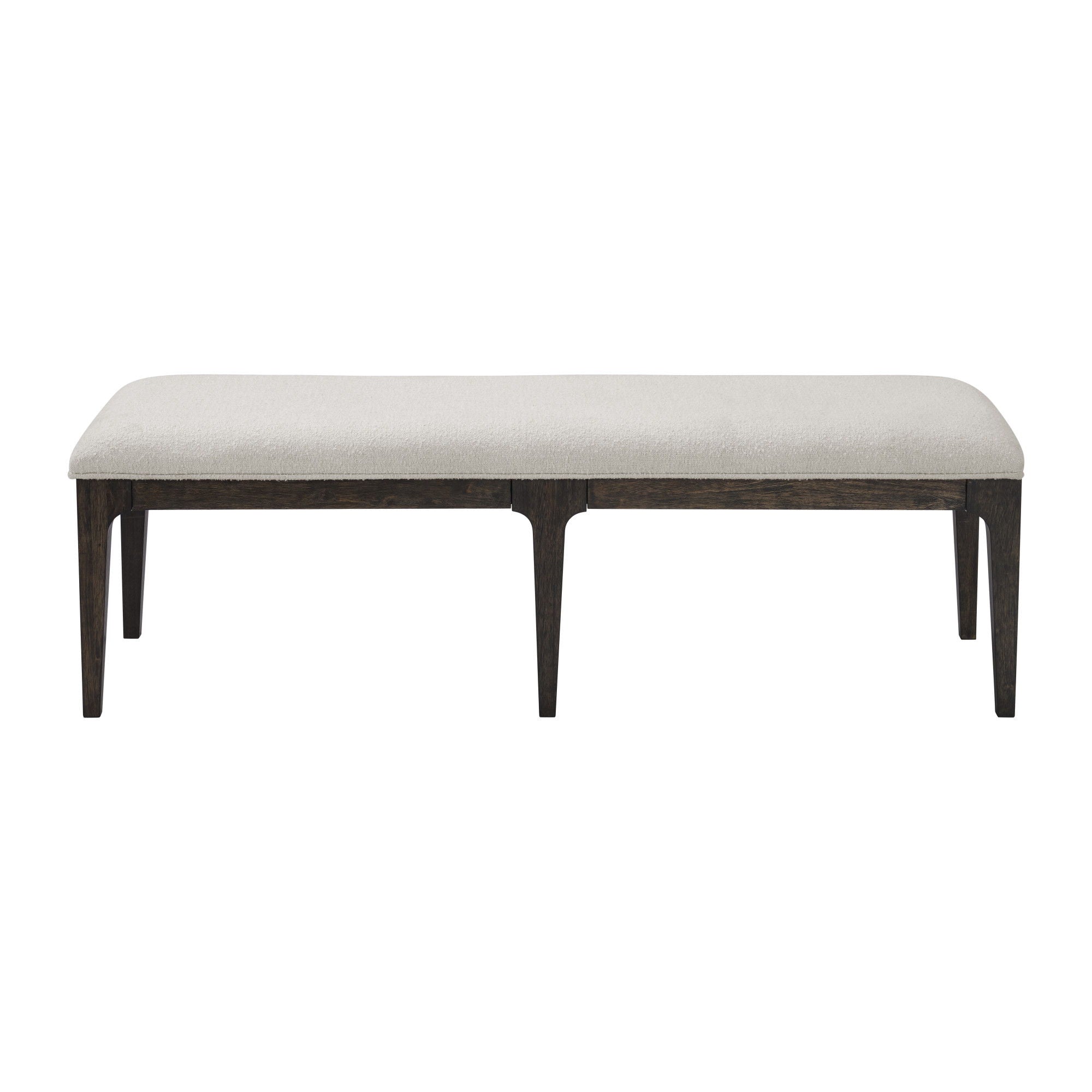 Upholstered Bench - Brown