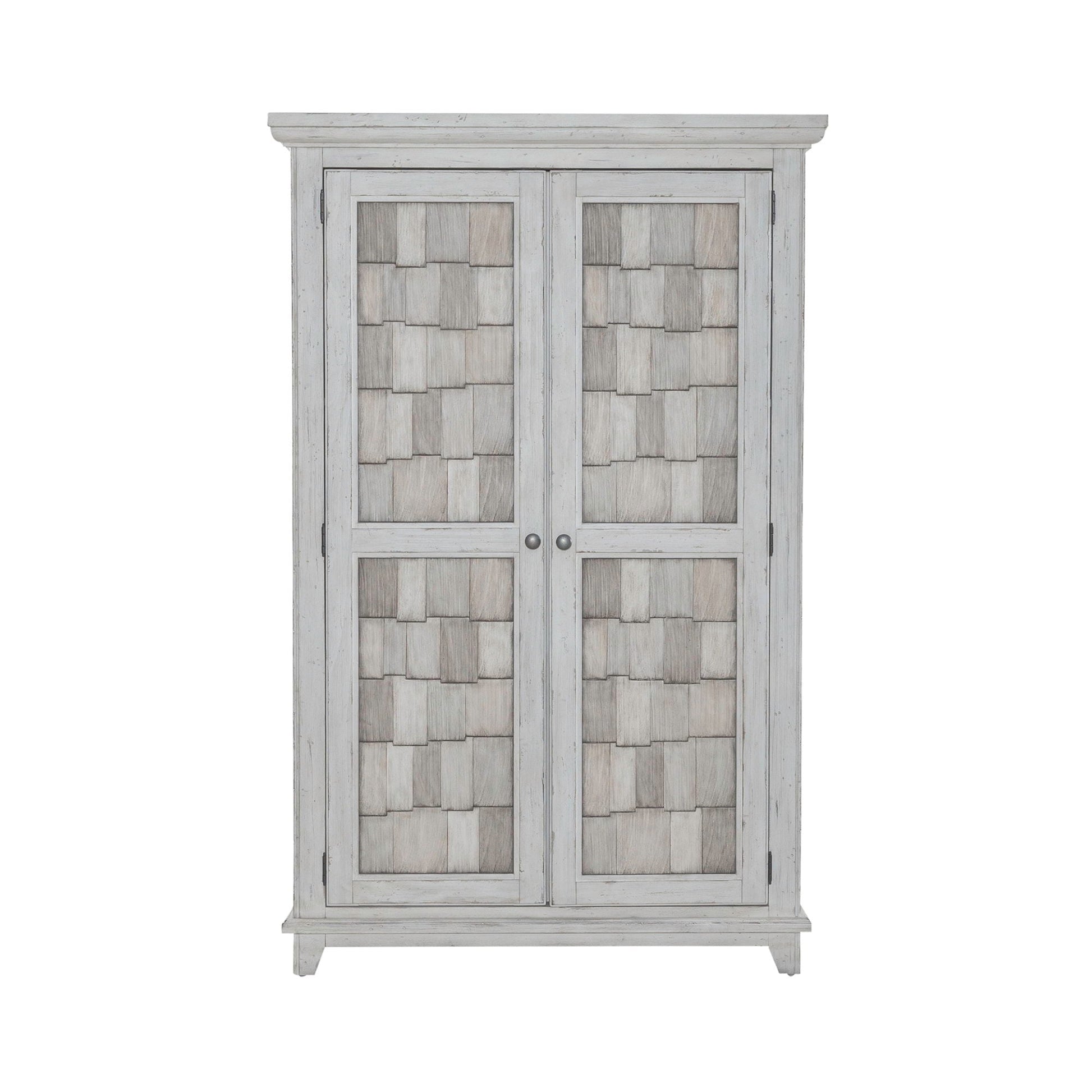 Liberty Furniture River Place - Armoire - White | Meri Furniture