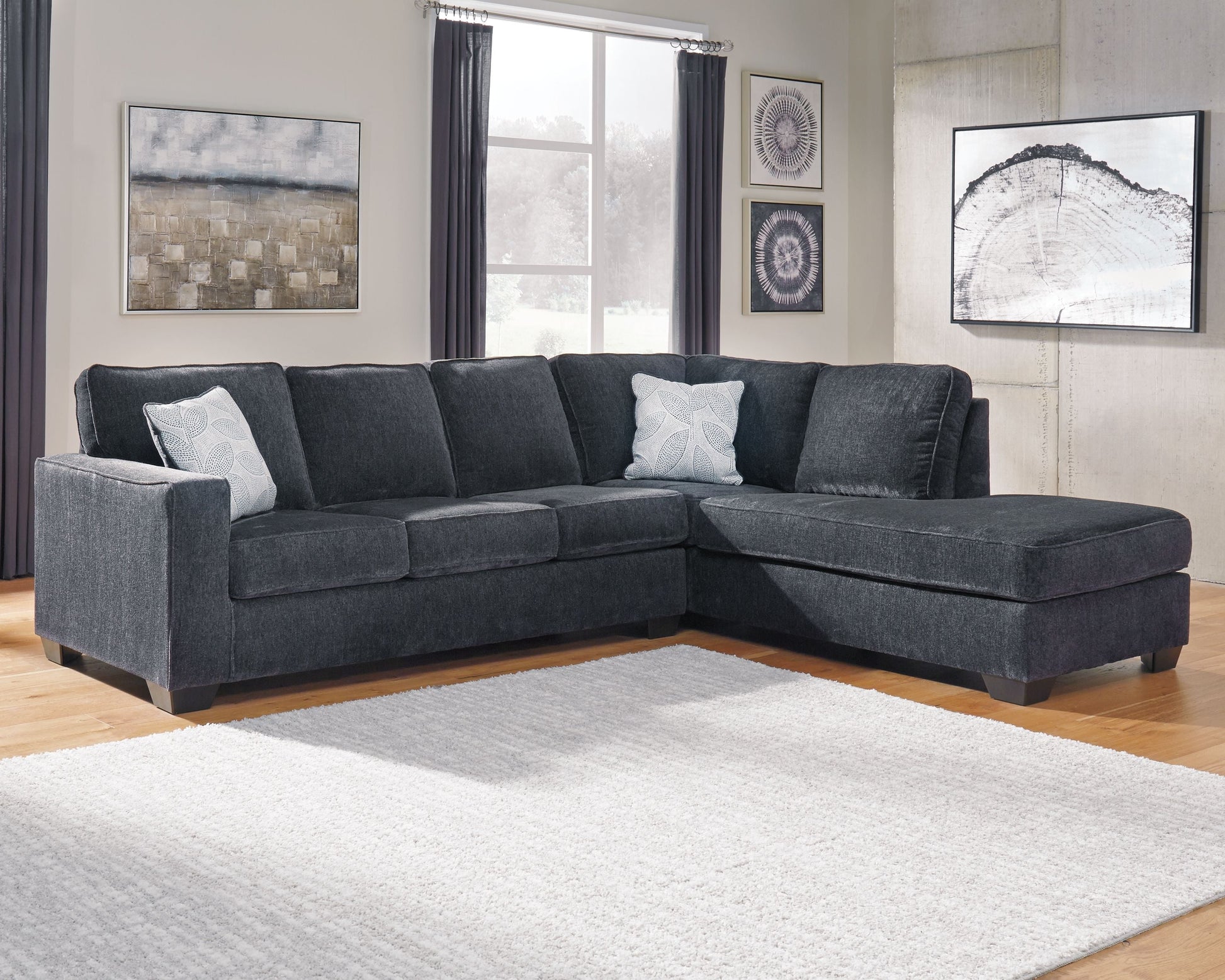 Signature Design by Ashley® Altari - Sleeper Sectional | Meri Furniture