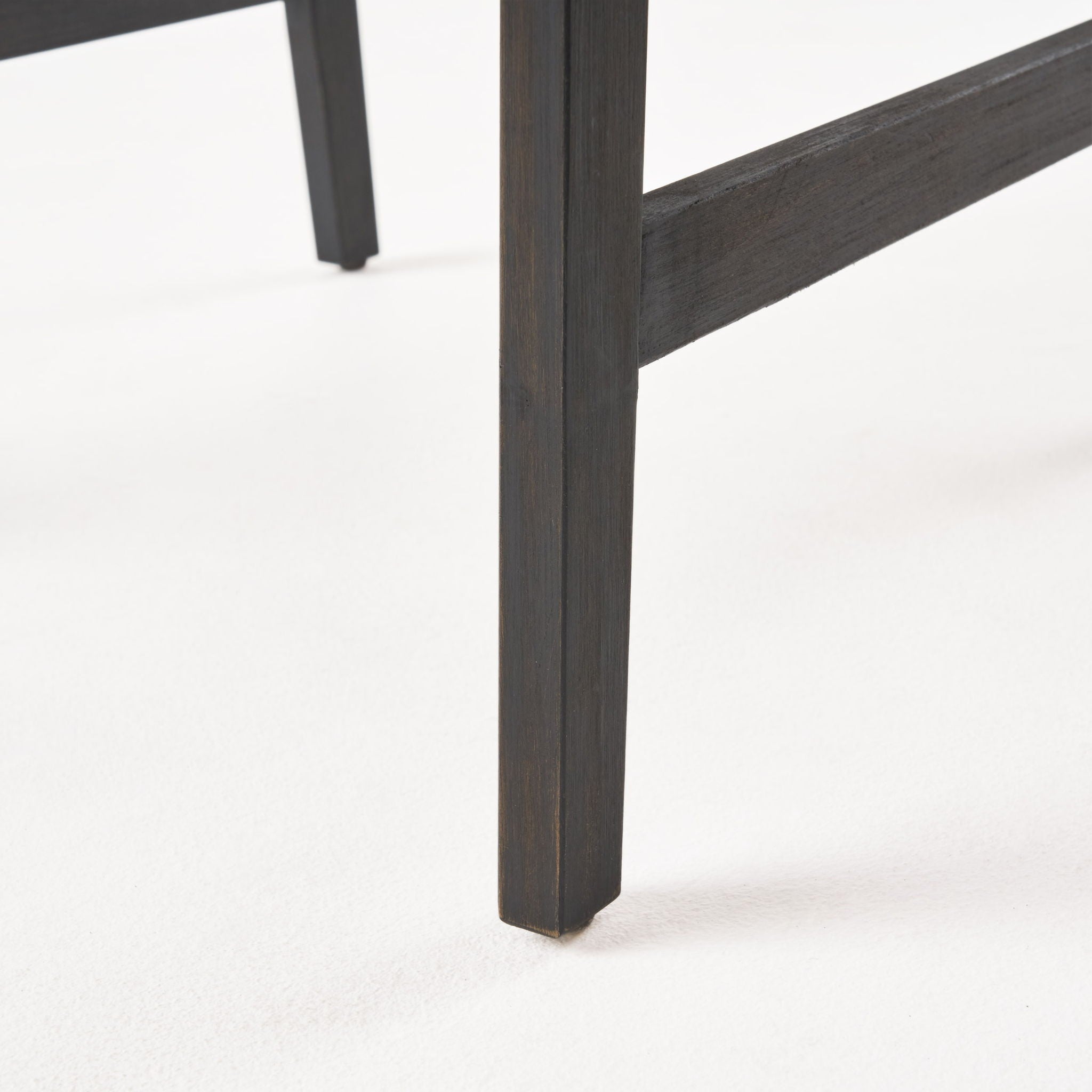 Outdoor Weather Resistant Acacia Wood Adirondack Dining Chairs (Set of 2)