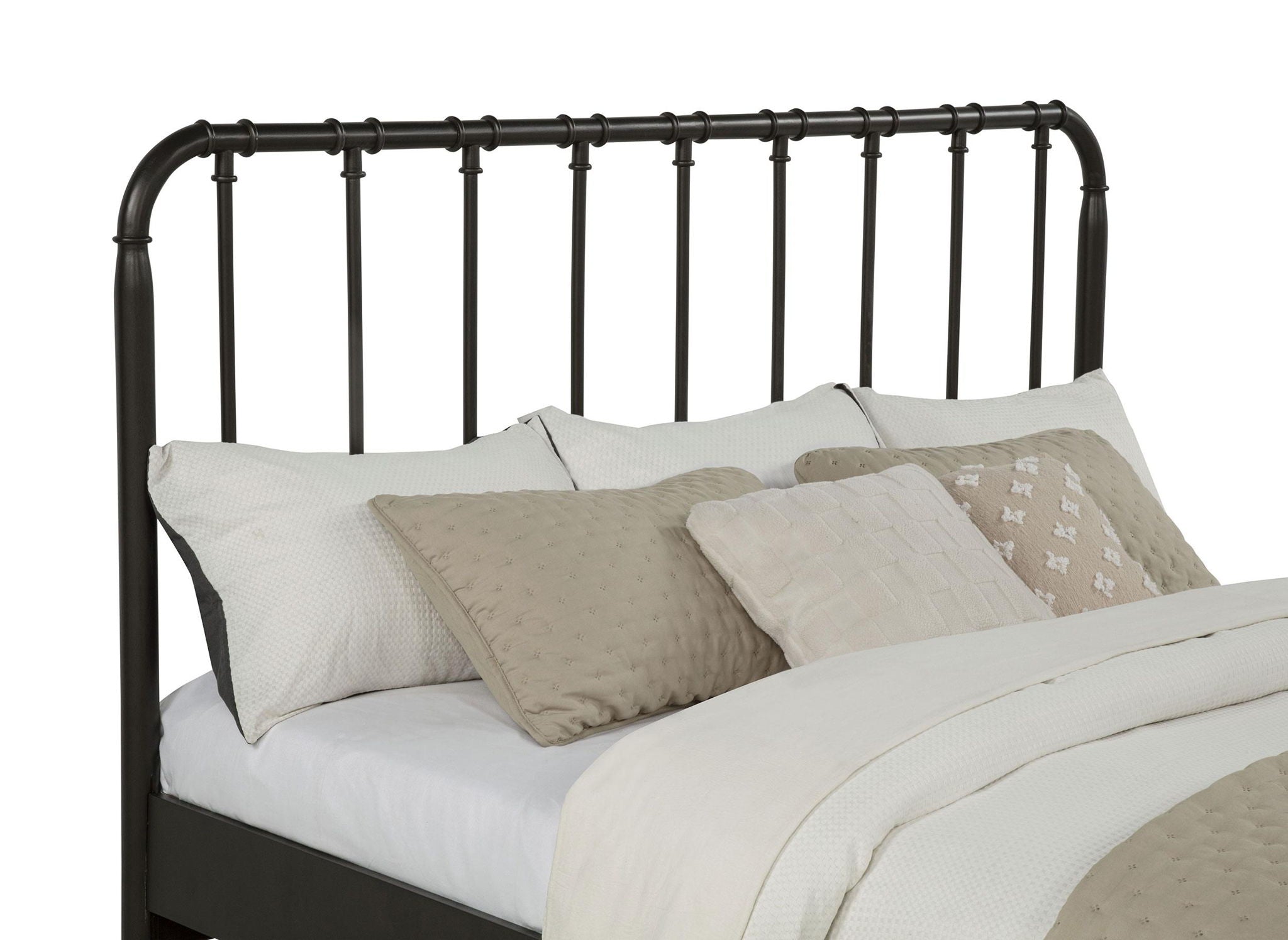 Rocco All Wood Water Pipe Open Frame Eastern King Bed Dark Bronze