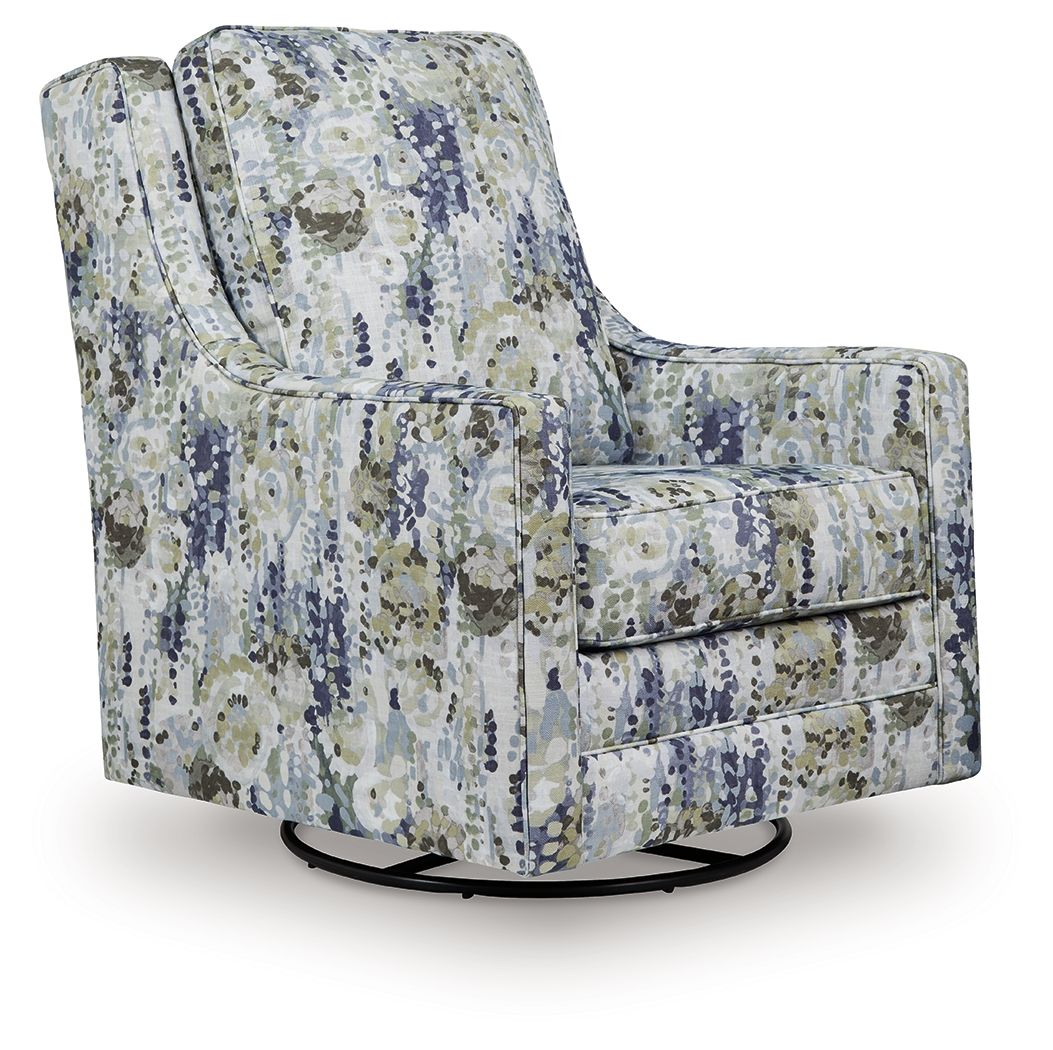 Signature Design by Ashley® Dustinford - Multi - Swivel Glider Accent Chair | Meri Furniture
