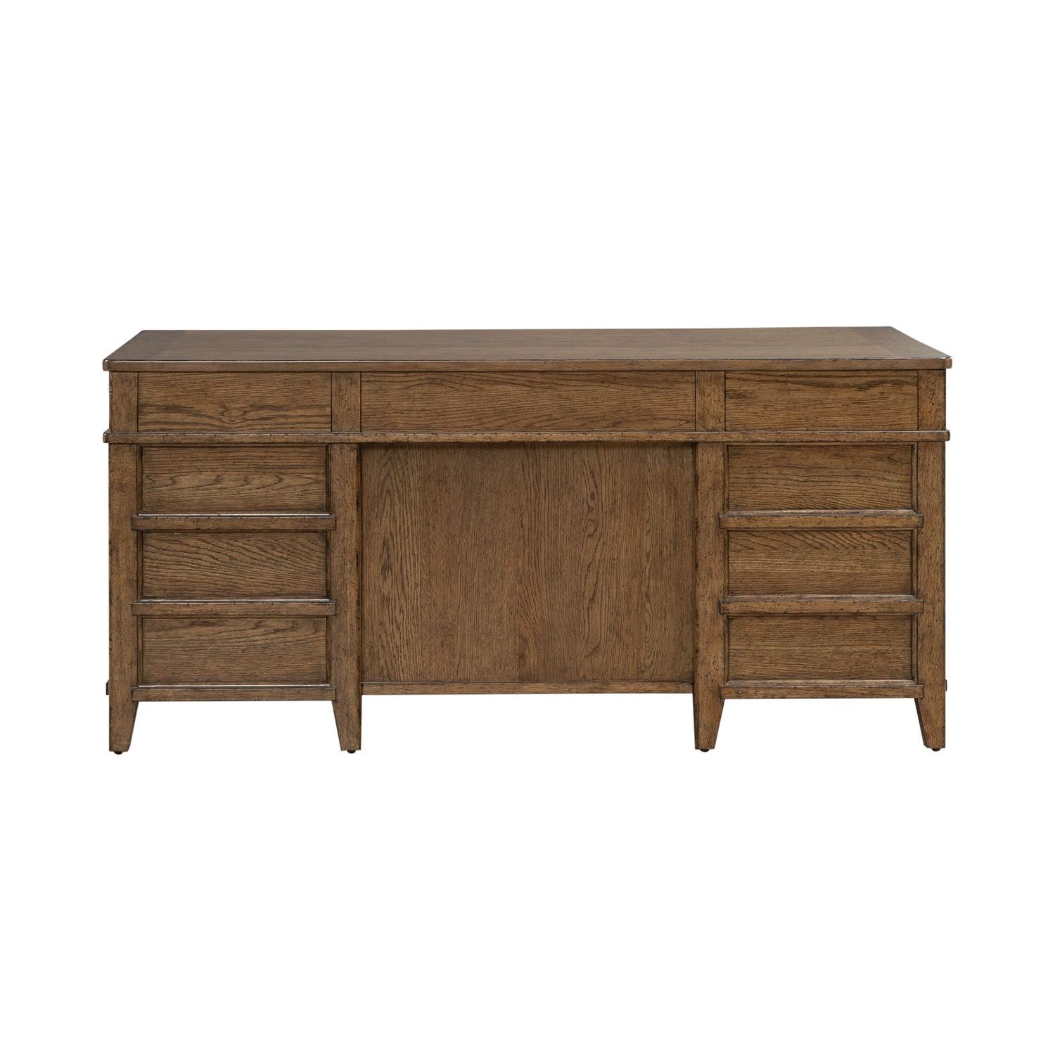 Carolina Park - Jr Executive Desk - Brown