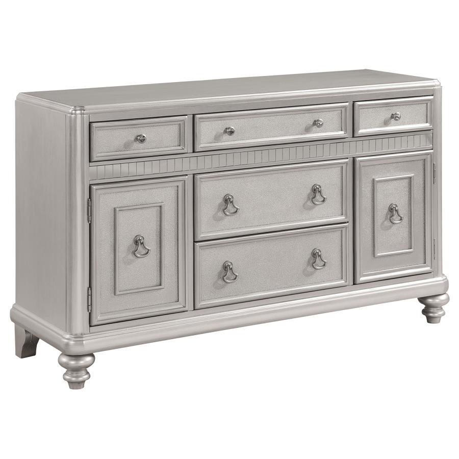 Coaster Fine Furniture Bling Game - Dining Sideboard Buffet Cabinet - Metallic Platinum | Meri Furniture