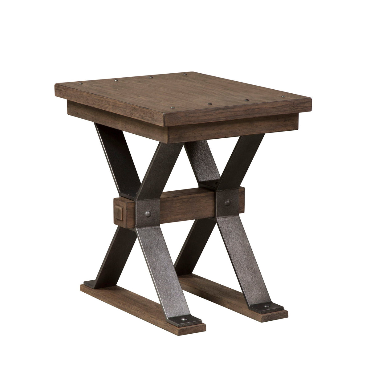Liberty Furniture Sonoma Road - Chair Side Table - Light Brown | Meri Furniture