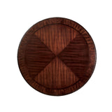Furniture of America Bellagio - Round Dining Table - Brown Cherry | Meri Furniture
