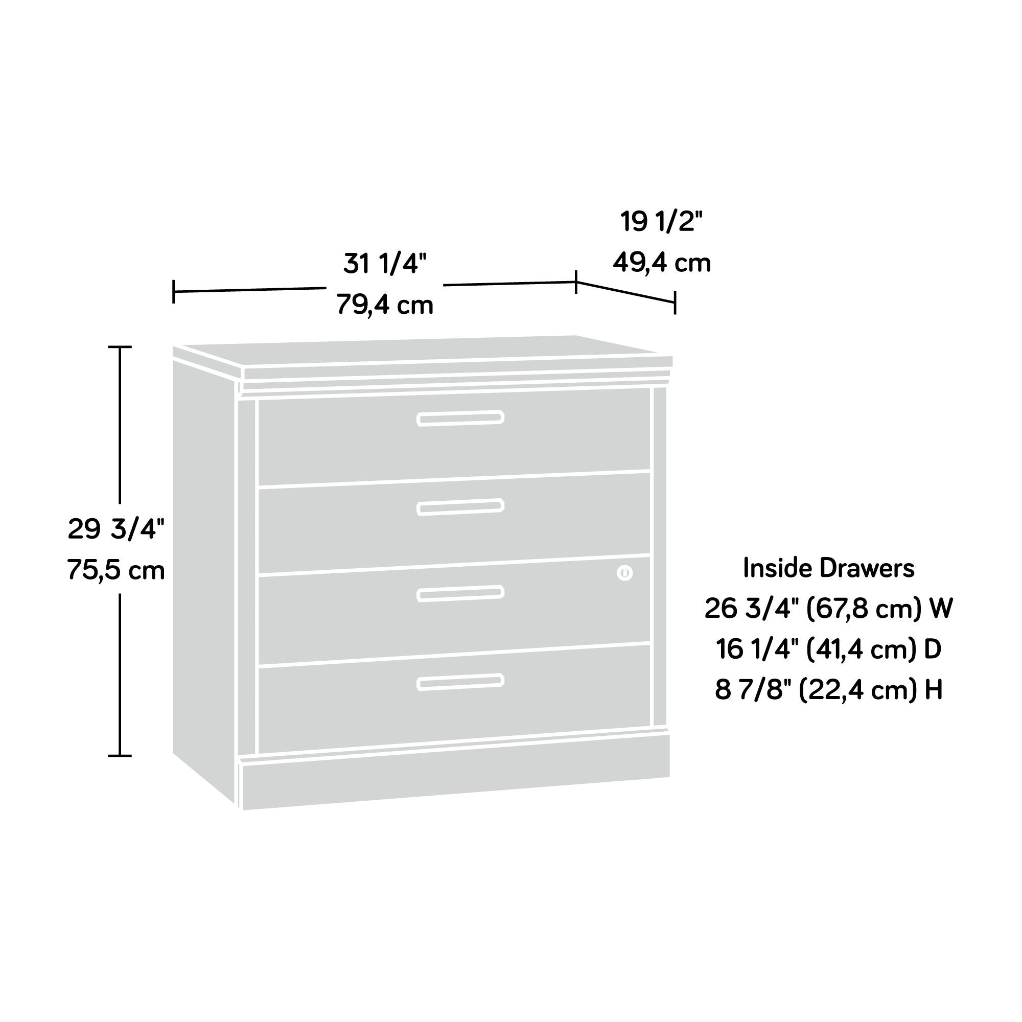 Prime Oak 2-Drawer Lateral File Cabinet