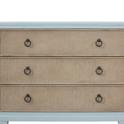3 Drawers Hall Chest With Cane Fronts
