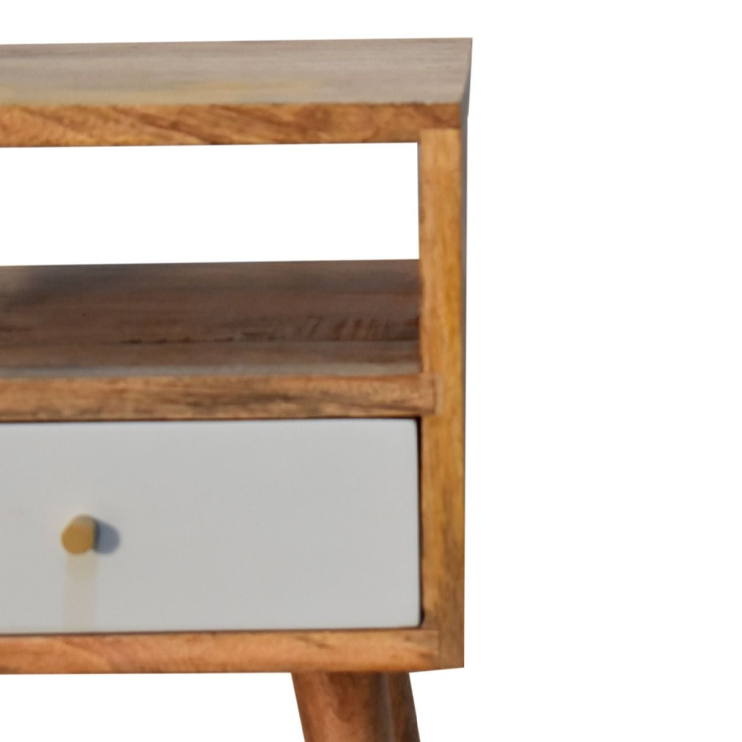 Solid Wood Mini Nightstand