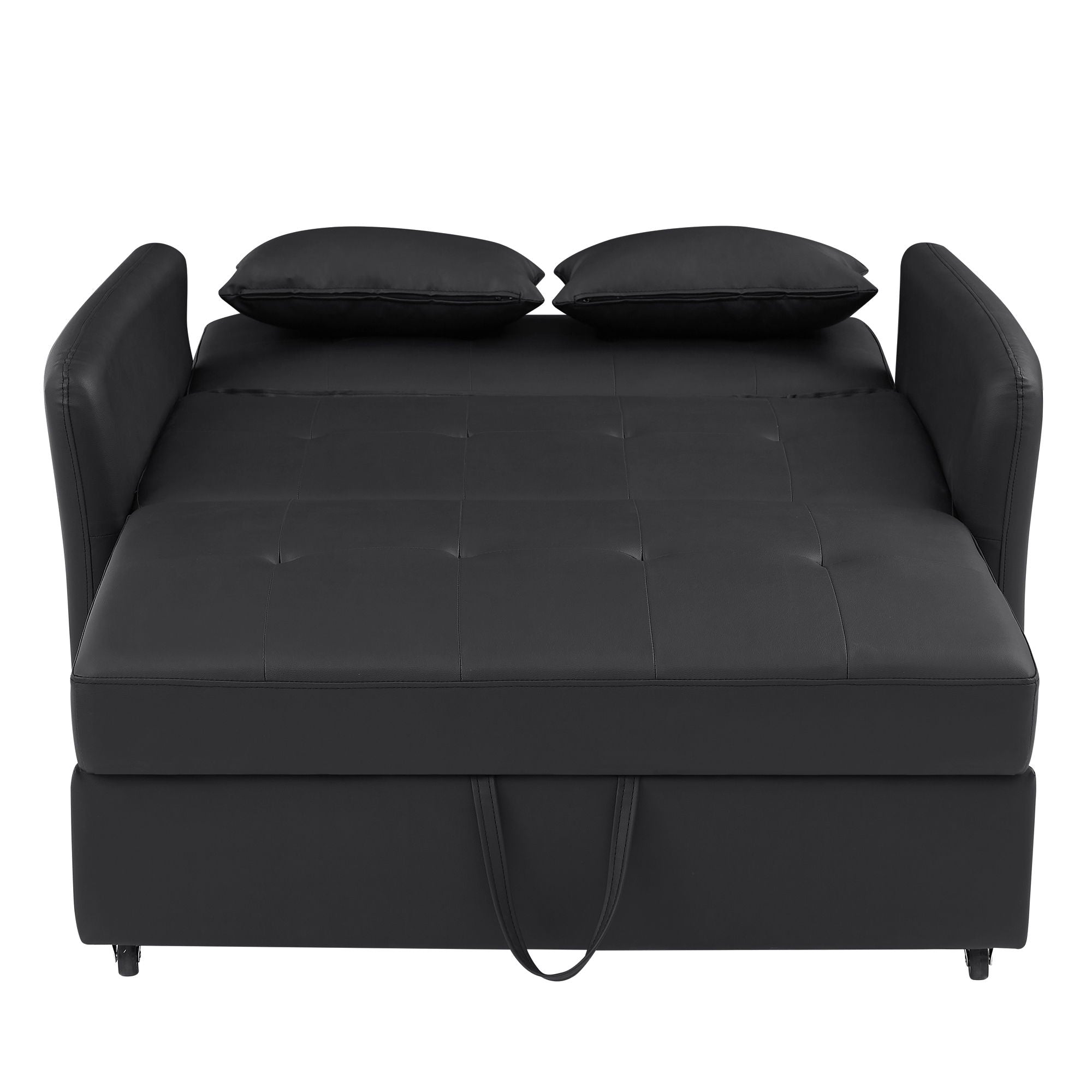 Convertible Sleeper Bed, Adjustable Oversized Armchair With 3 USB Ports