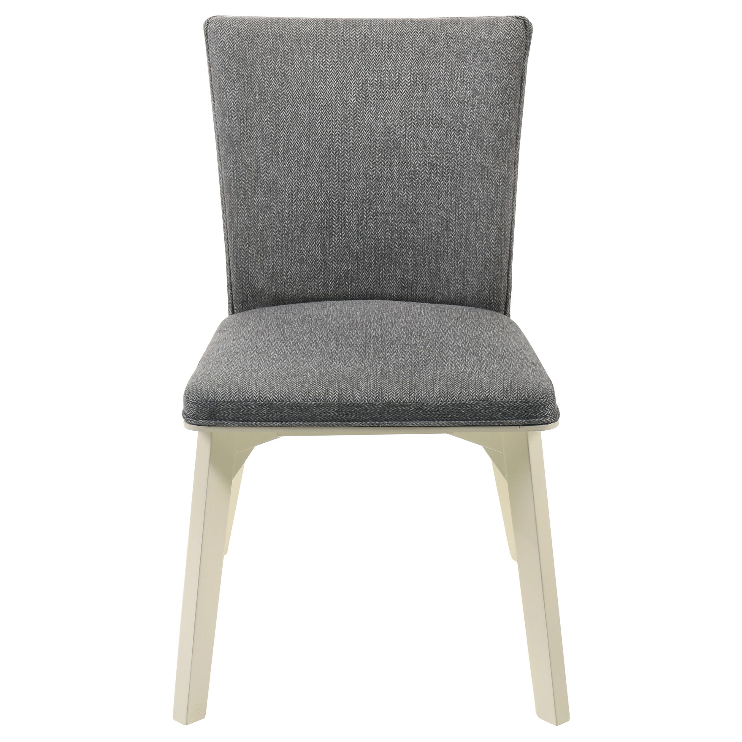 Coaster Fine Furniture Biloxi - Upholstered Dining Side Chair (Set of 2) - Gray | Meri Furniture