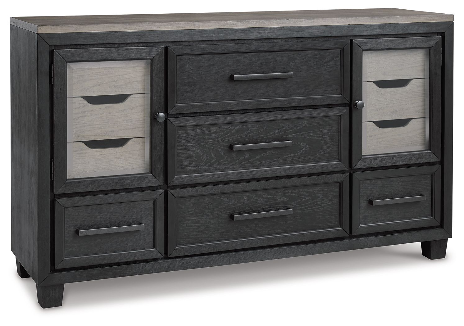 Signature Design by Ashley® Foyland - Dresser, Mirror | Meri Furniture