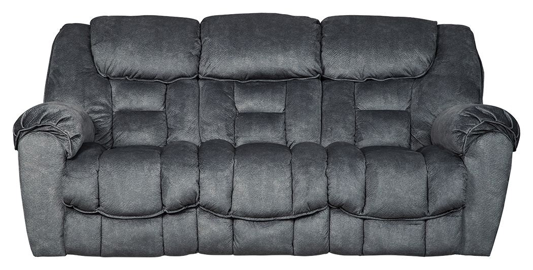 Ashley Furniture Capehorn - Granite - Reclining Sofa | Meri Furniture