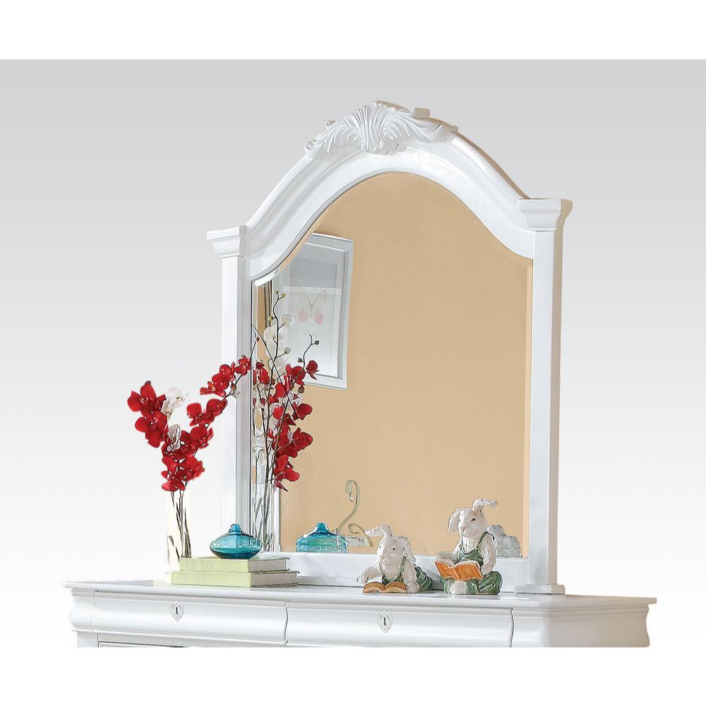 ACME Mirror with Beveled Edge. | Meri Furniture