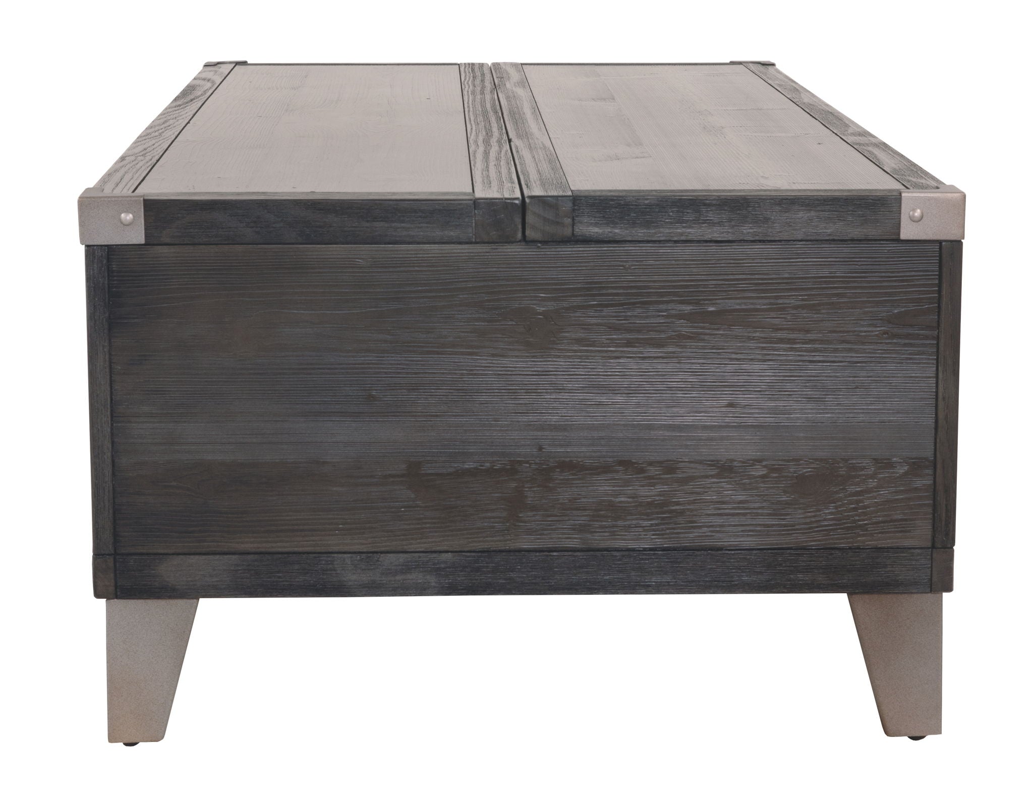 Todoe - Lift Top Cocktail Table - Dark Gray