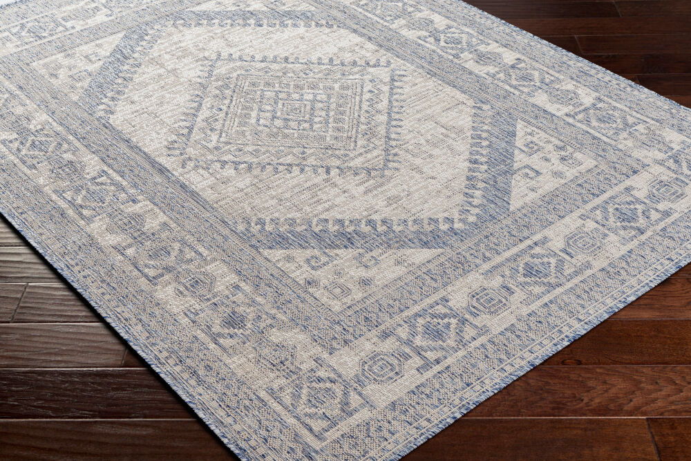 Tuareg Machine Woven Rug