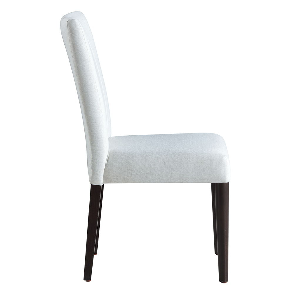 ACME Carena - Side Chair (Set of 2) - White & Brown Finish | Meri Furniture
