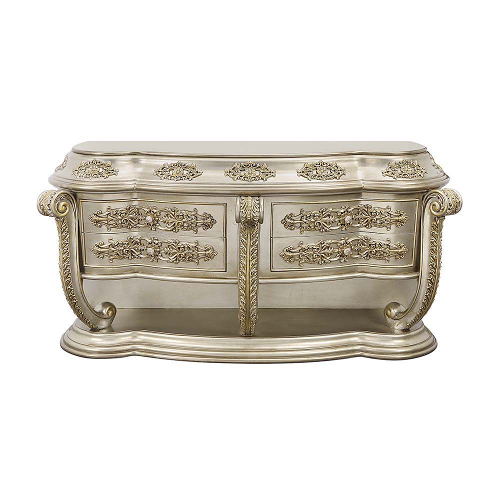 ACME Danae - Dresser - Champagne & Gold Finish | Meri Furniture