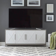 Liberty Furniture Palmetto Heights - 78" TV Console - White | Meri Furniture
