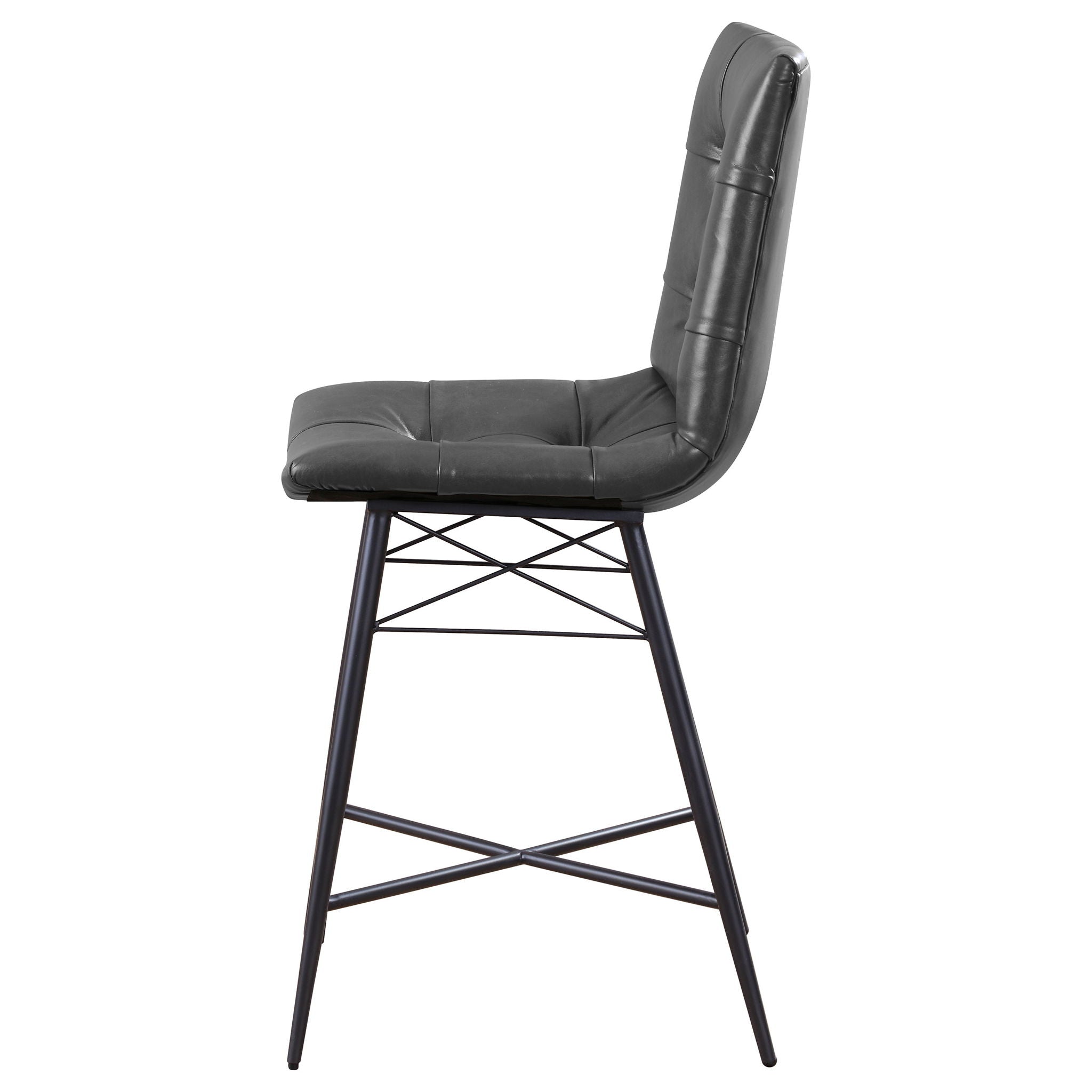 Counter Height Stools & Padded Seat (Set of 2)