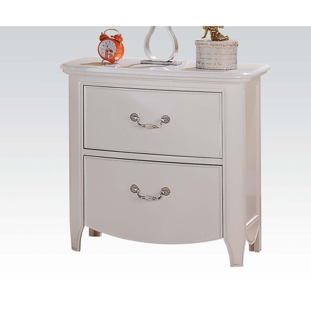 ACME Cecilie - Nightstand - White | Meri Furniture