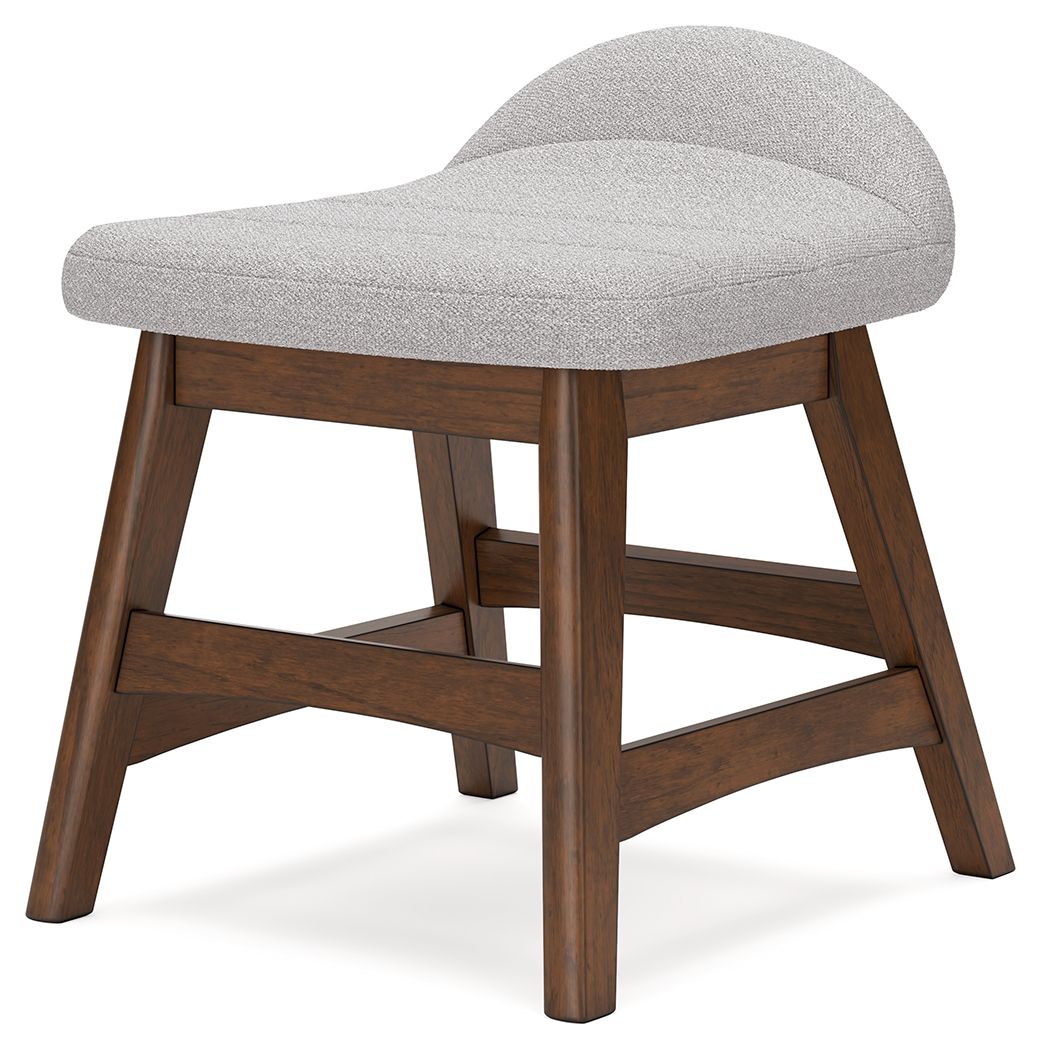 Signature Design by Ashley® Lyncott - Light Gray / Brown - Home Office Desk Chair | Meri Furniture