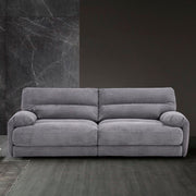 ACME Cadenza - Loveseat - Gray Corduroy | Meri Furniture