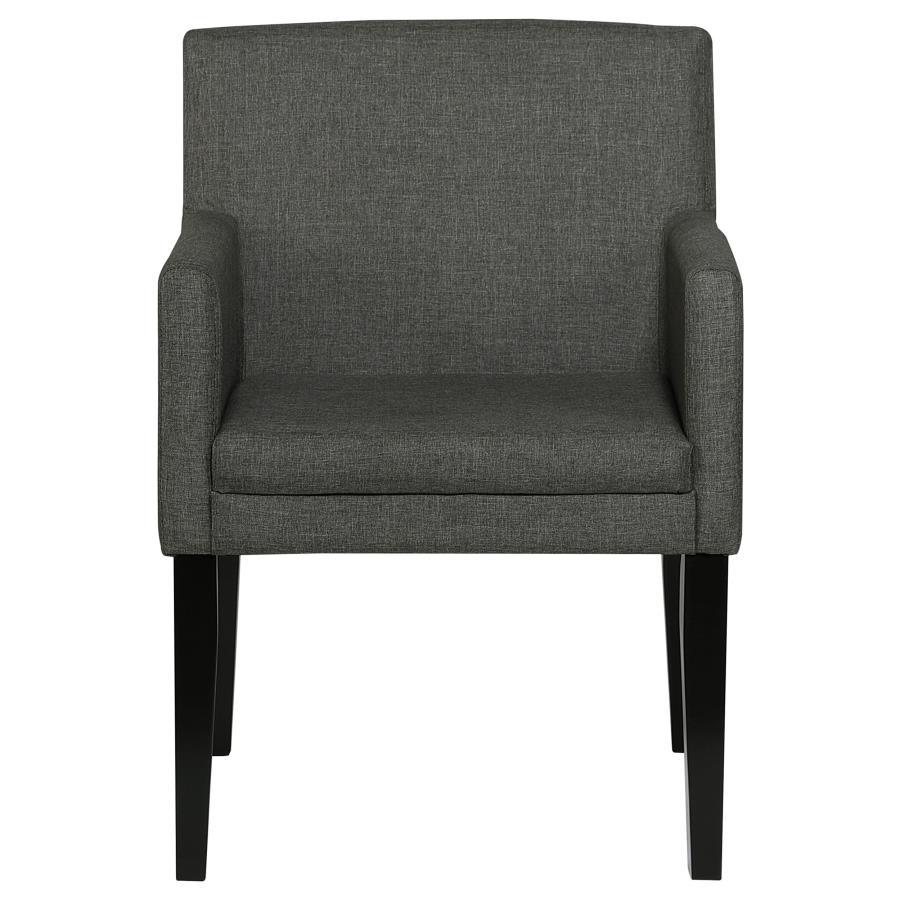 Coaster Fine Furniture Catherine - Upholstered Dining Arm Chair (Set of 2) - Gray | Meri Furniture