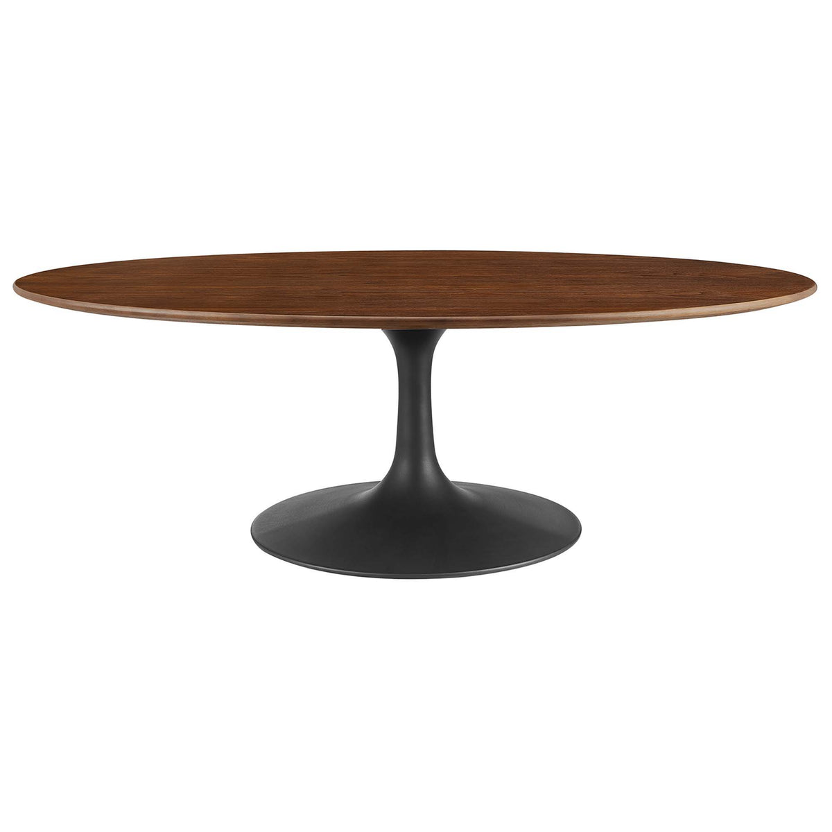 Lippa 48" Oval Wood Coffee Table by Modway