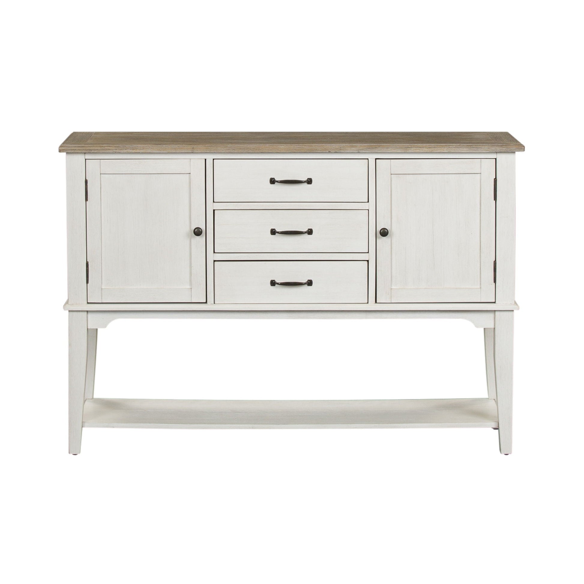 Liberty Furniture Summerville - Server - White | Meri Furniture