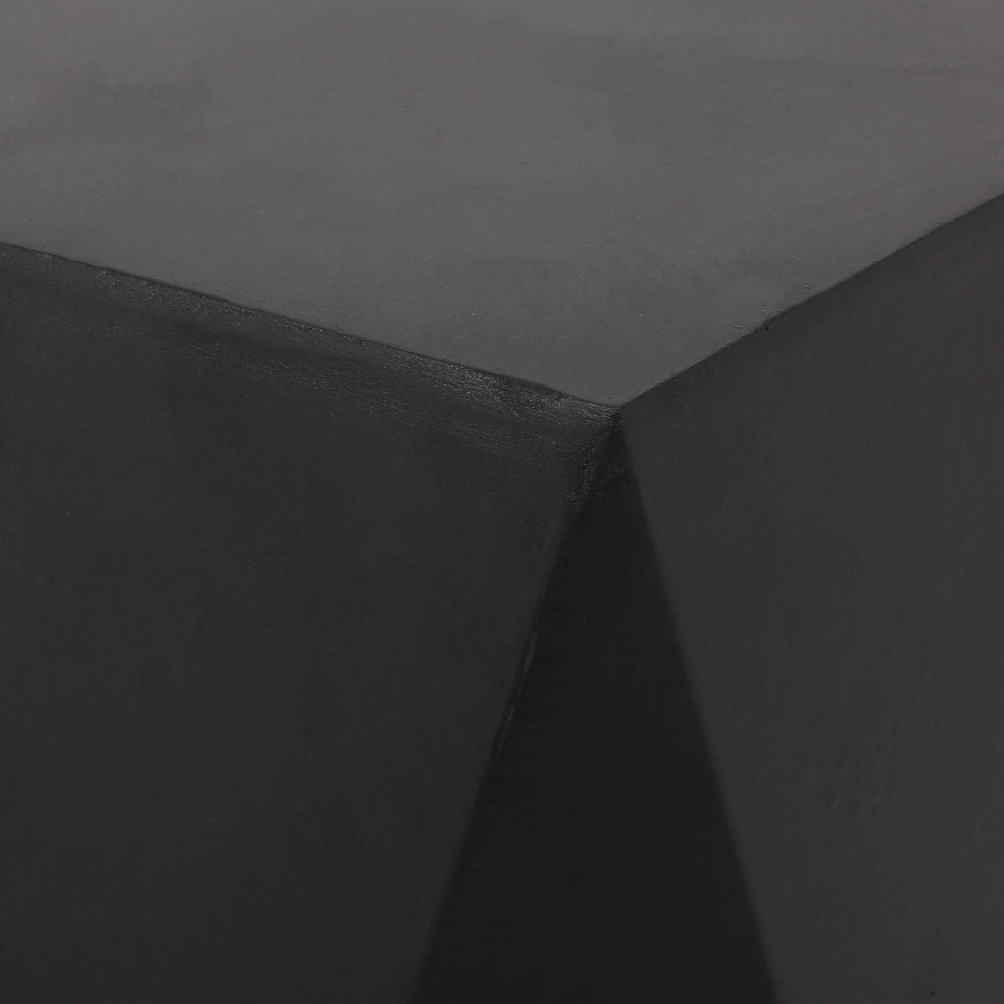 Side Table With Geometric Design