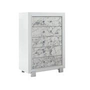 Skye - Marble Chest - White