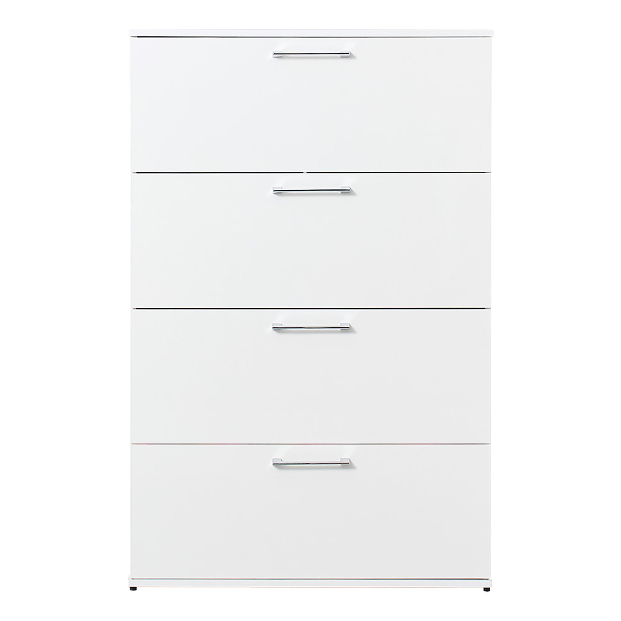 Bliss - Glossy 4 Drawer Jumbo Chest With Extra Deep Storage