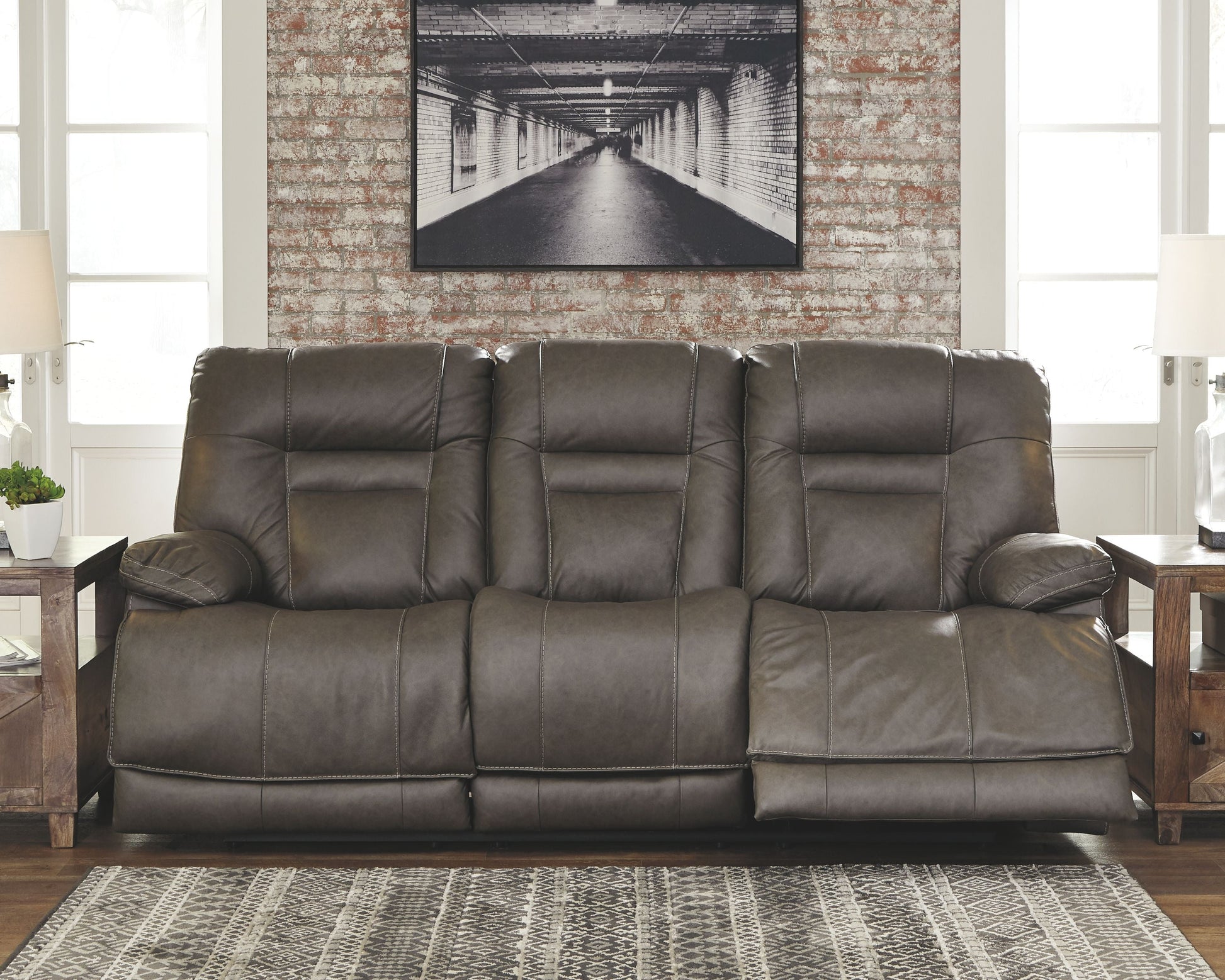 Ashley Furniture Wurstrow - Power Reclining Sofa | Meri Furniture