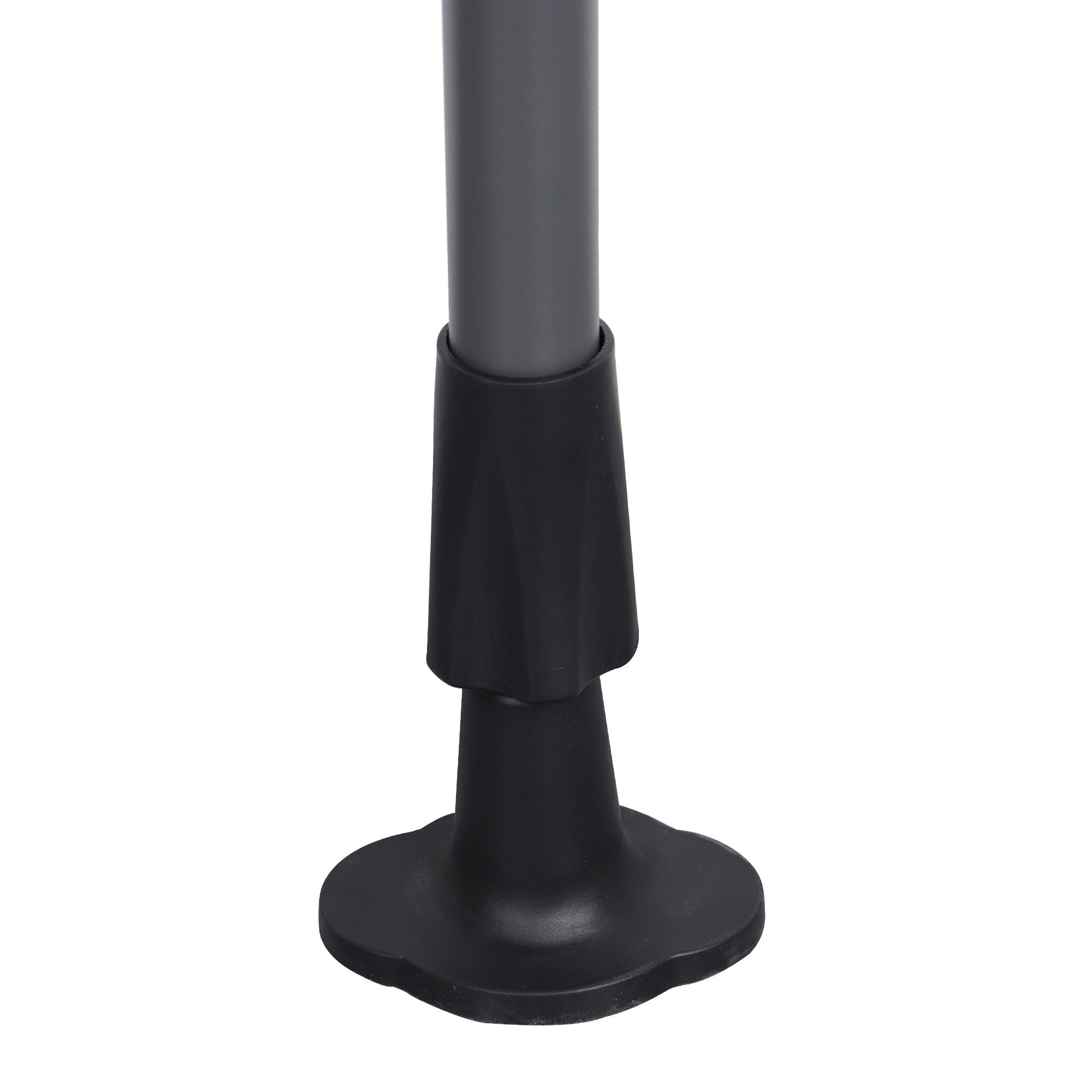 Manual Retractable Patio Awning, UV Resistant Polyester Sun Shade With No Drill Installation