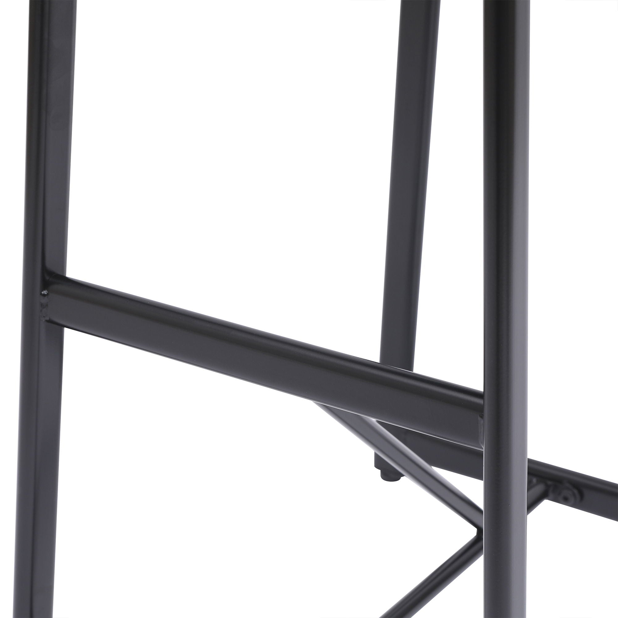 Modern Bar Stools With Backrest For Kitchen (Set of 3)