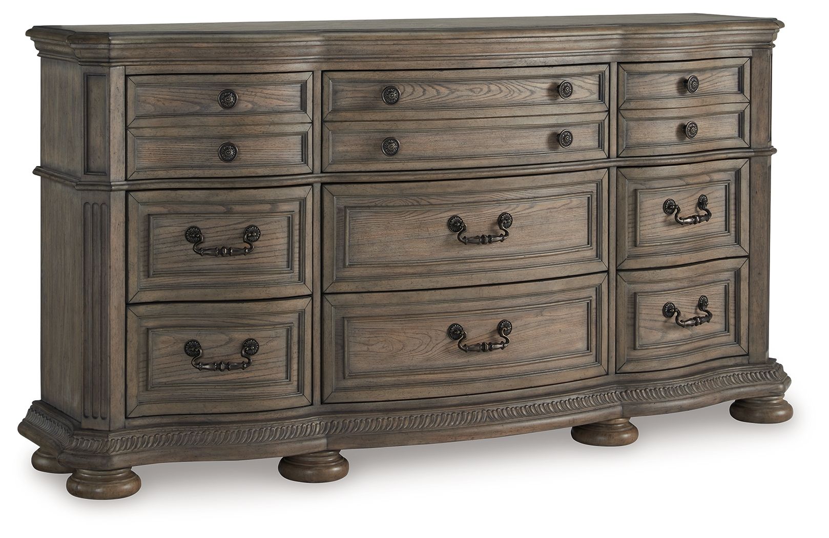 Signature Design by Ashley® Ardenfield - Light Brown - Dresser | Meri Furniture
