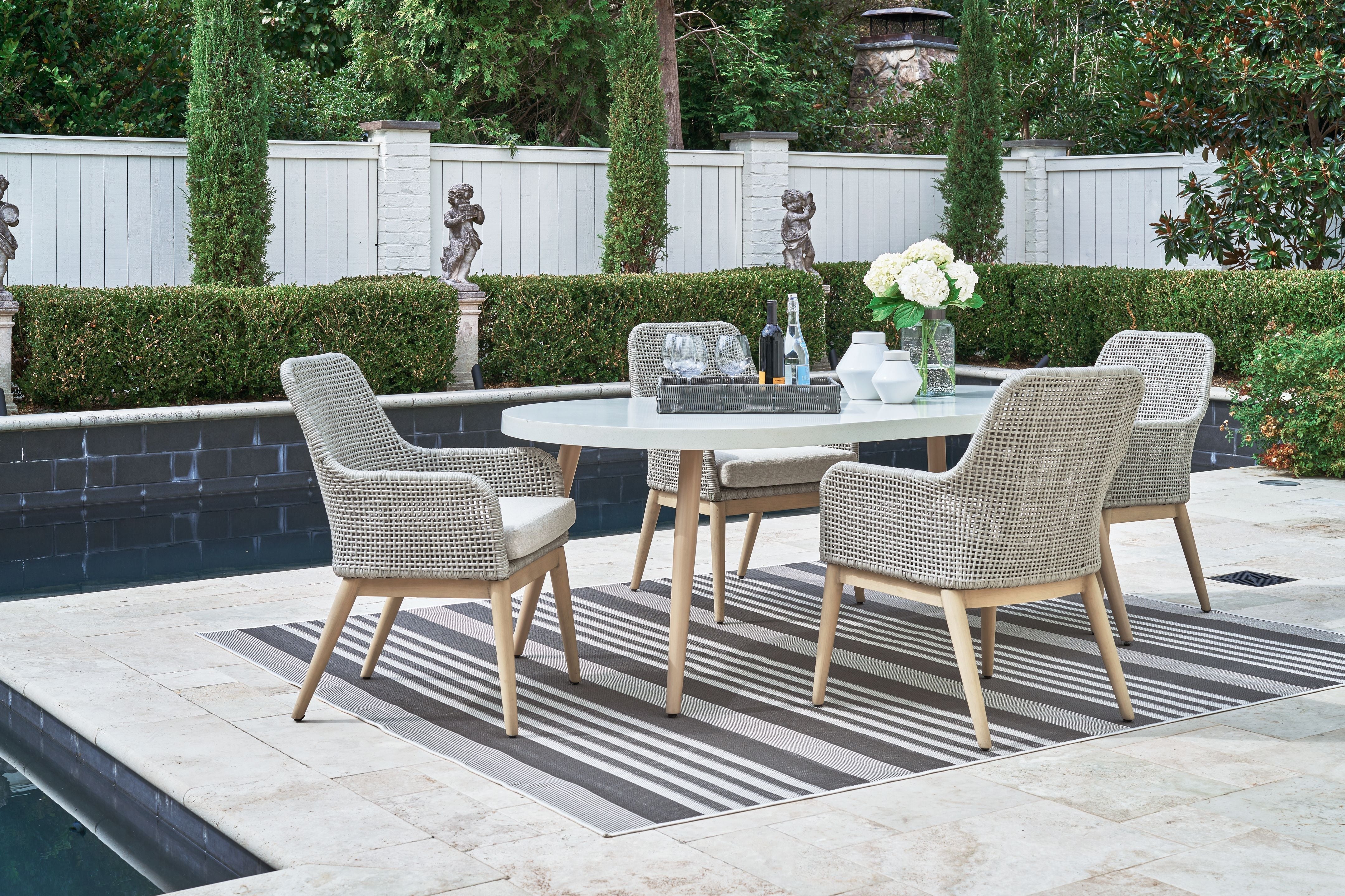 Signature Design by Ashley® Seton Creek - Dining Set | Meri Furniture