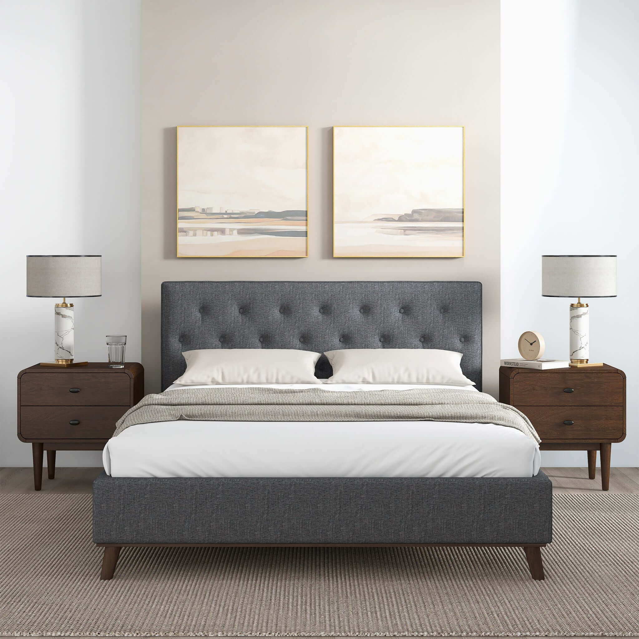 Graceville - Elegant Design Platform Bed