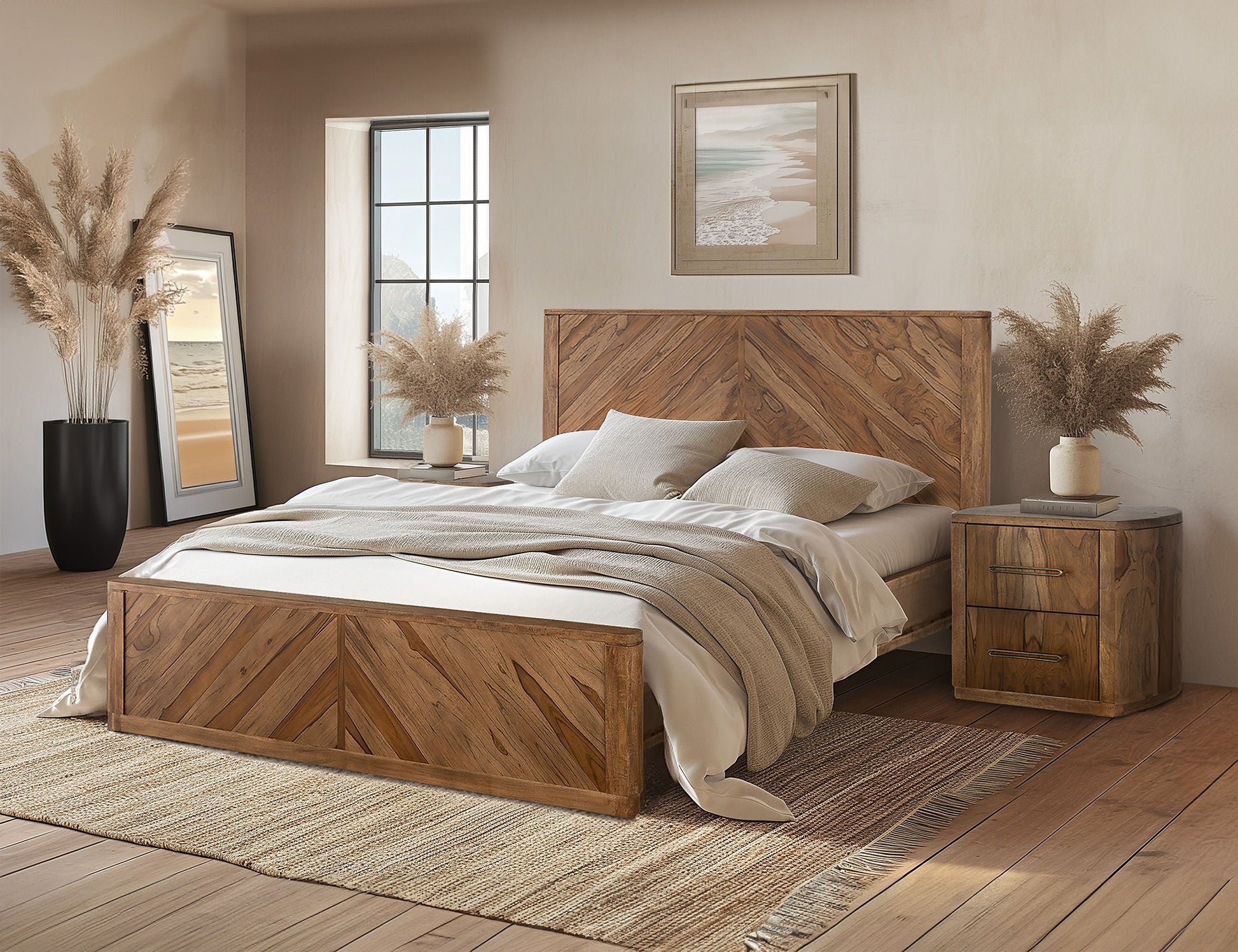International Furniture Direct Balam - Bed | Meri Furniture