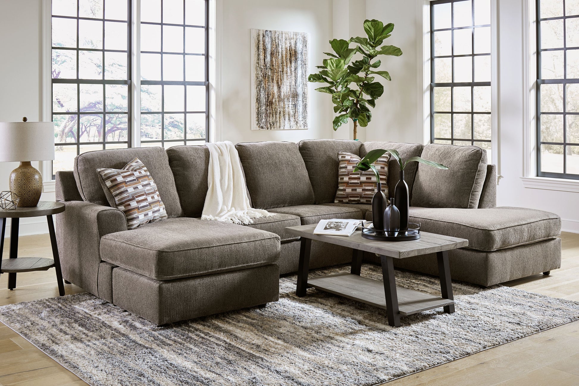 Signature Design by Ashley® O'phannon - Sectional | Meri Furniture