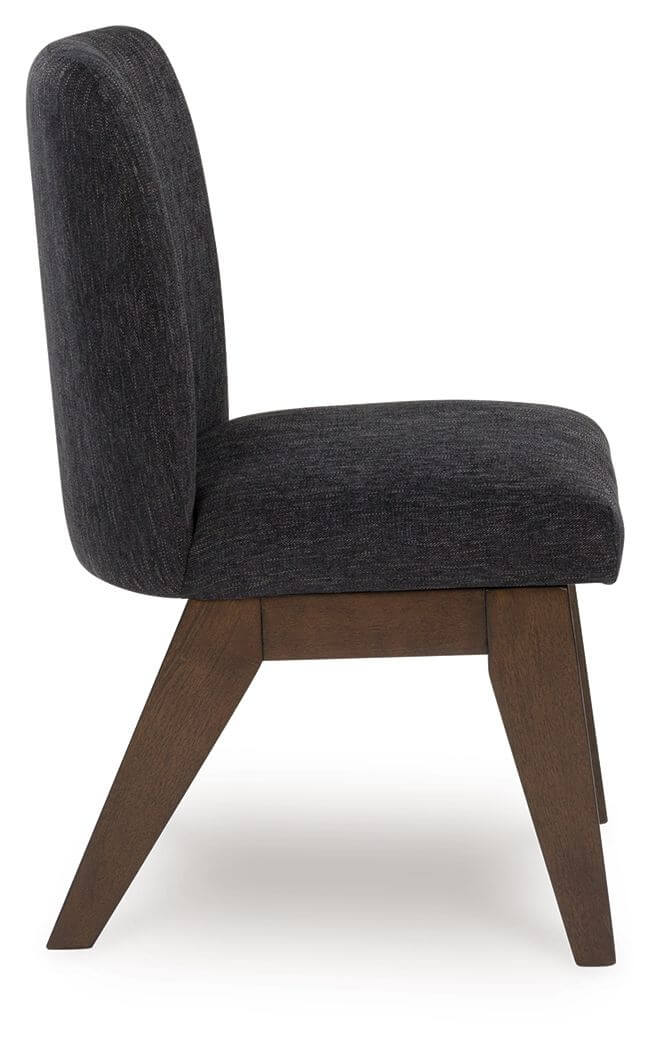 Dilenno - Dining Upholstered Side Chair (Set of 2) - Dark Brown
