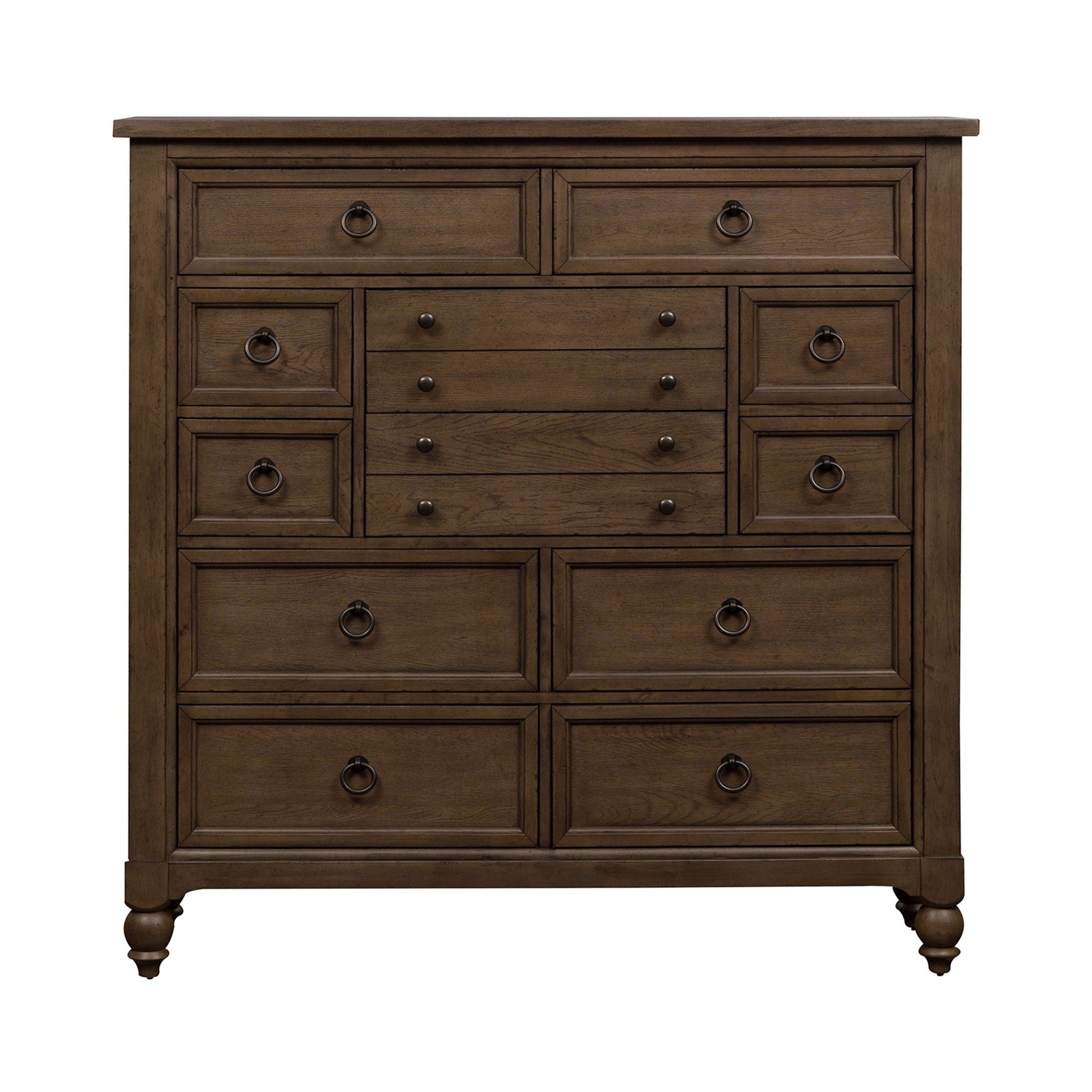 Liberty Furniture Americana Farmhouse - 12 Drawer Chesser | Meri Furniture