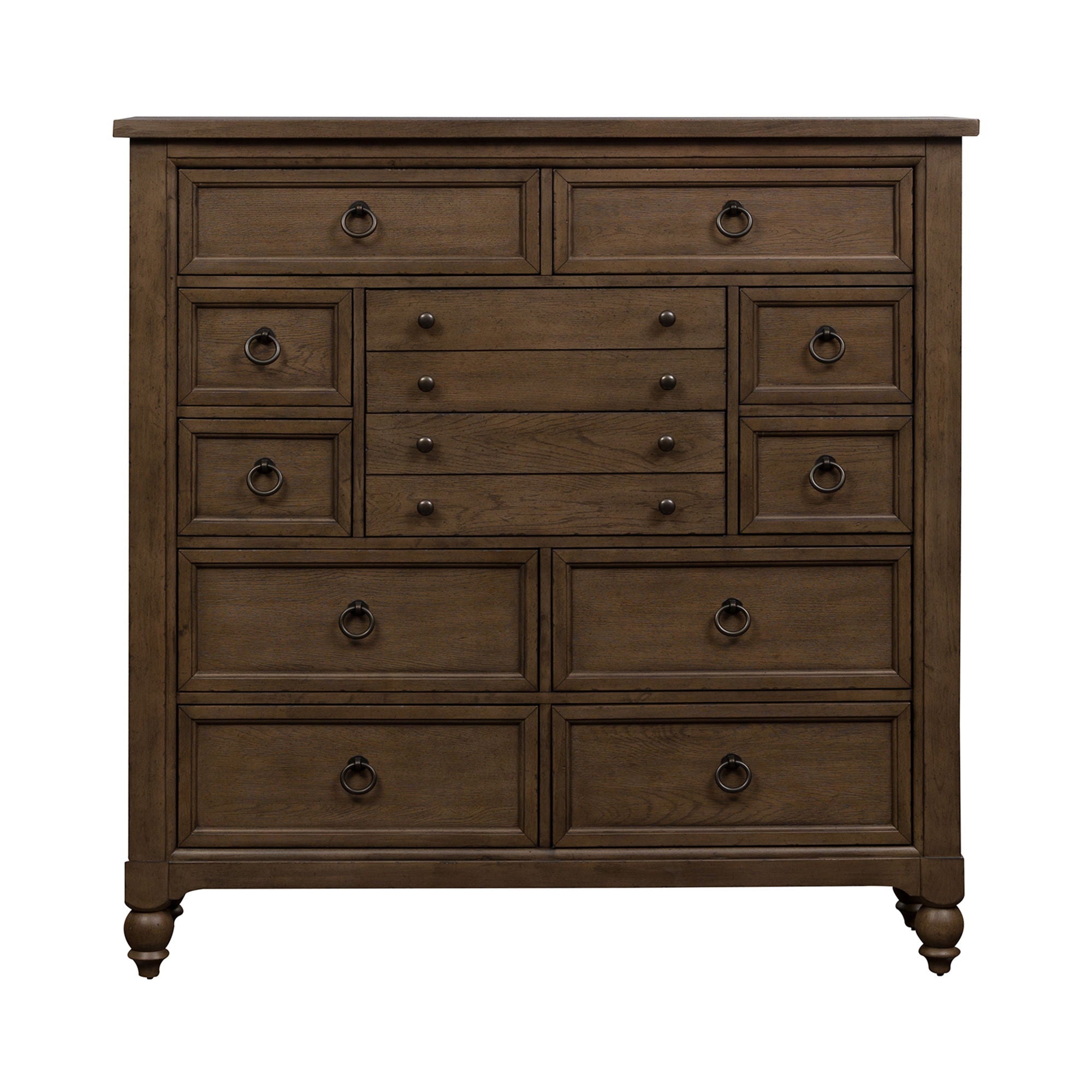 Liberty Furniture Americana Farmhouse - 12 Drawer Chesser | Meri Furniture