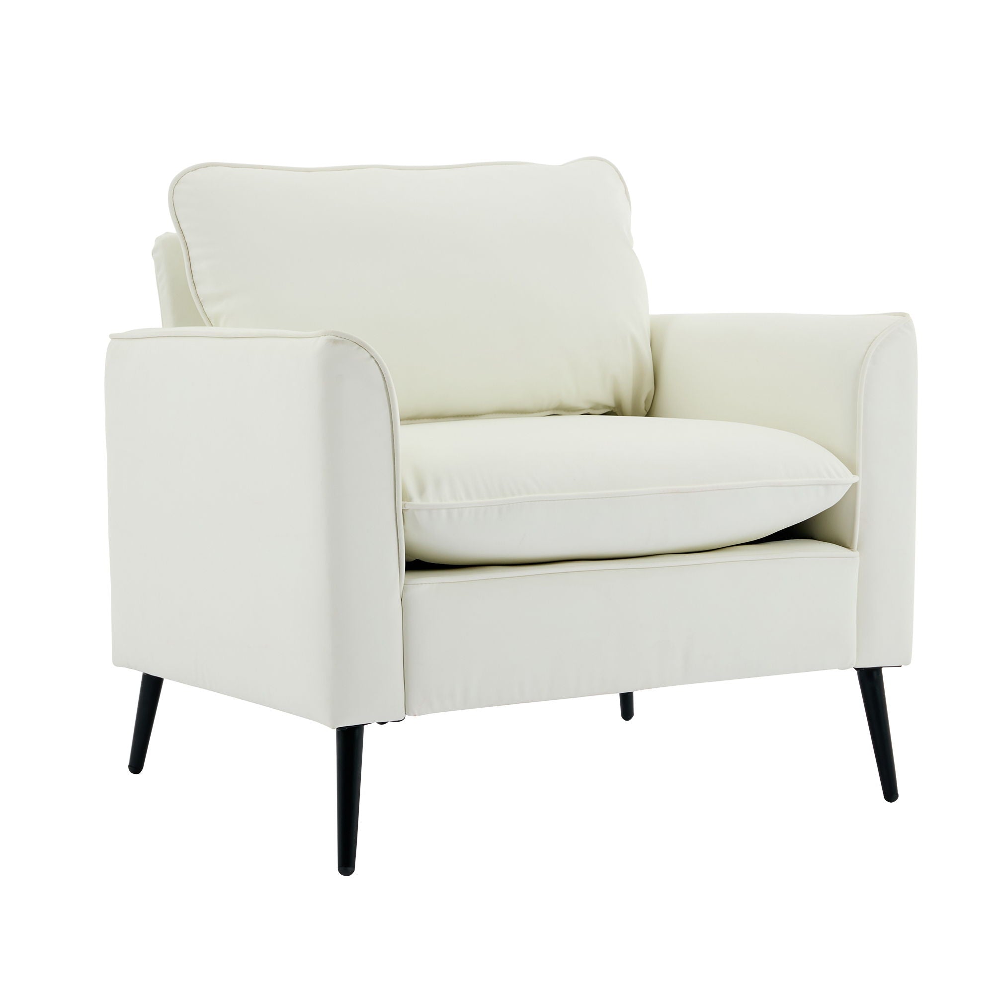 Nordic Retro Light Luxury Upholstered Sofa Chair