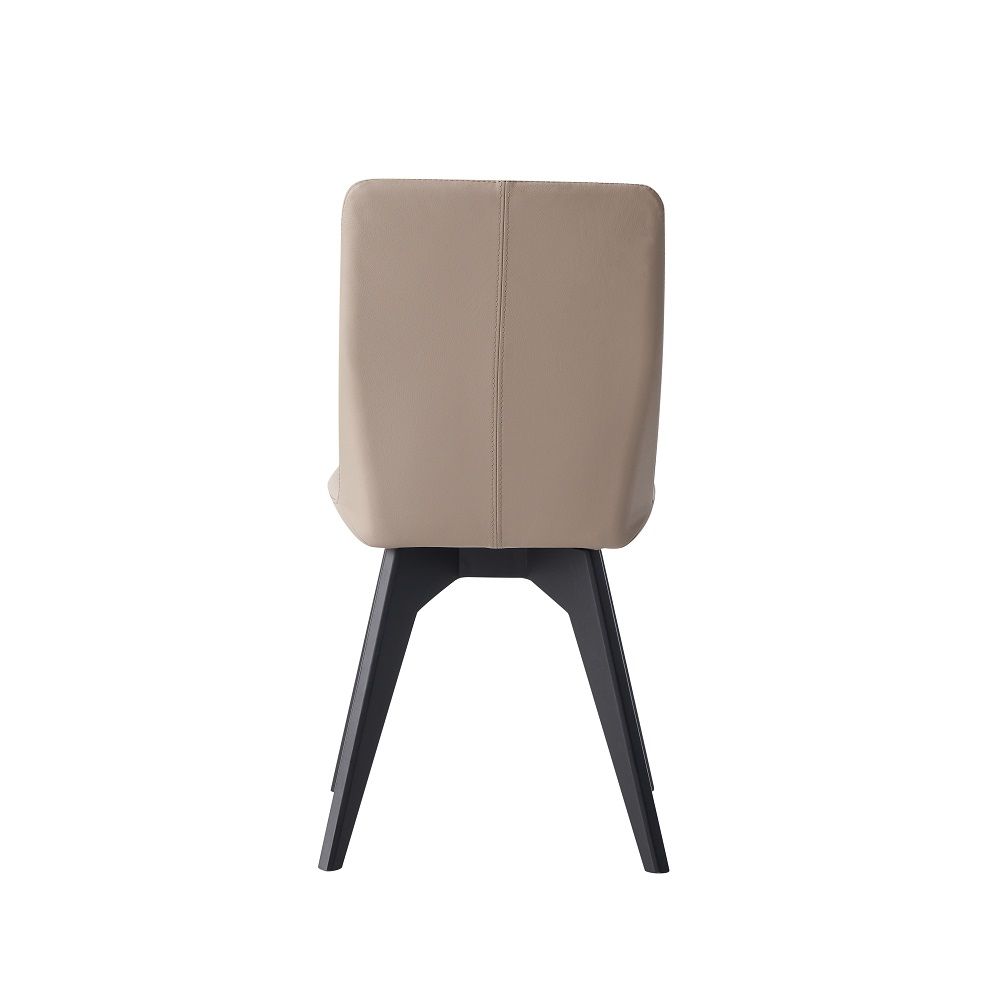 ACME Redmond - Side Chair (Set of 2) - Khaki & Black | Meri Furniture