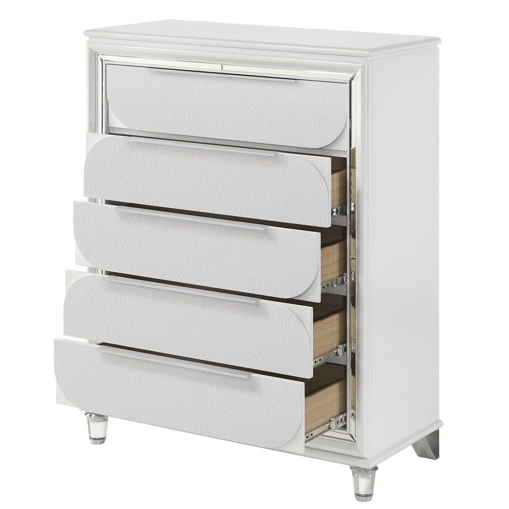ACME Tarian - Chest - Pearl White | Meri Furniture