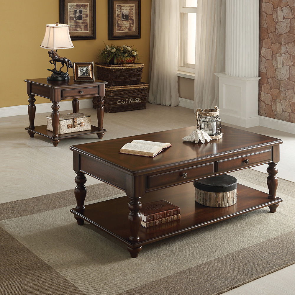 Farrel - Coffee Table With Lift Top - Walnut