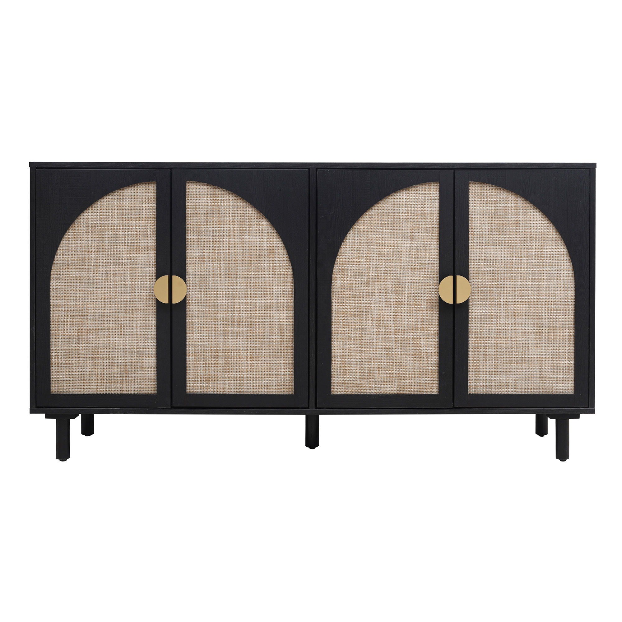 4 Door Cabinet, Customizable Storage System